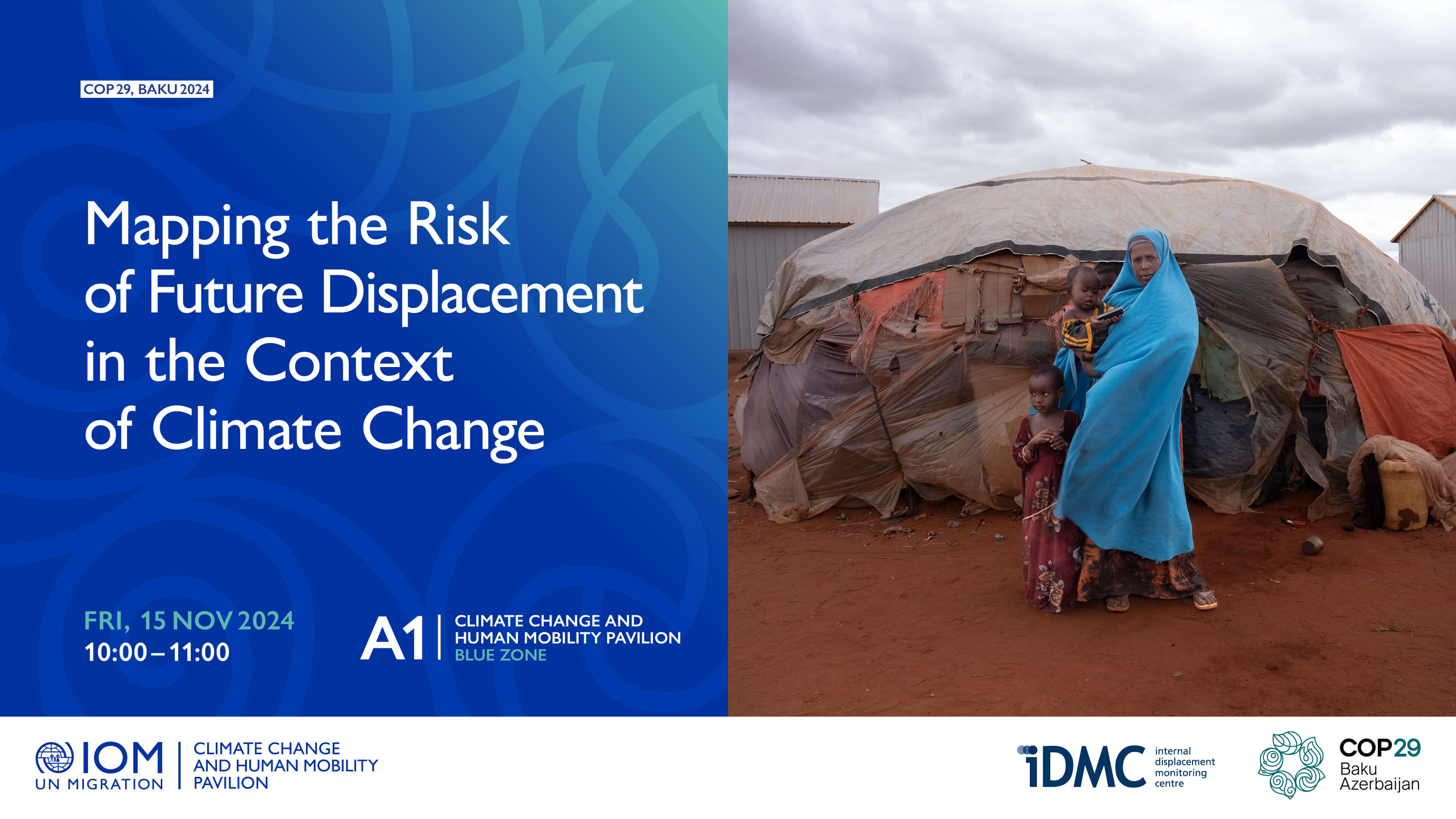 Event flyer_Mapping the risk of future displacement in the context of climate change