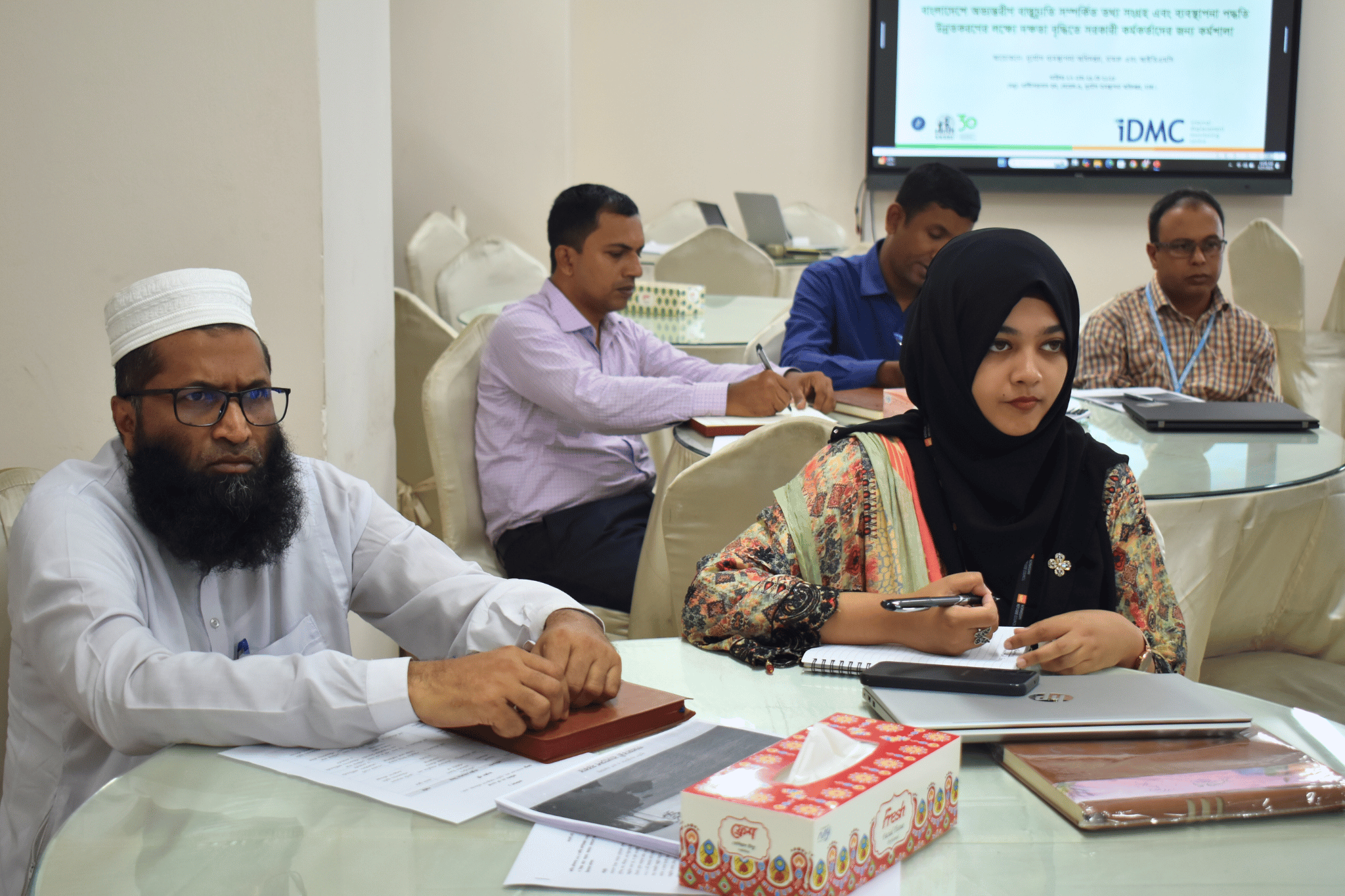Participants of the capacity strengthening workshop in Dhaka, Bangladesh. 