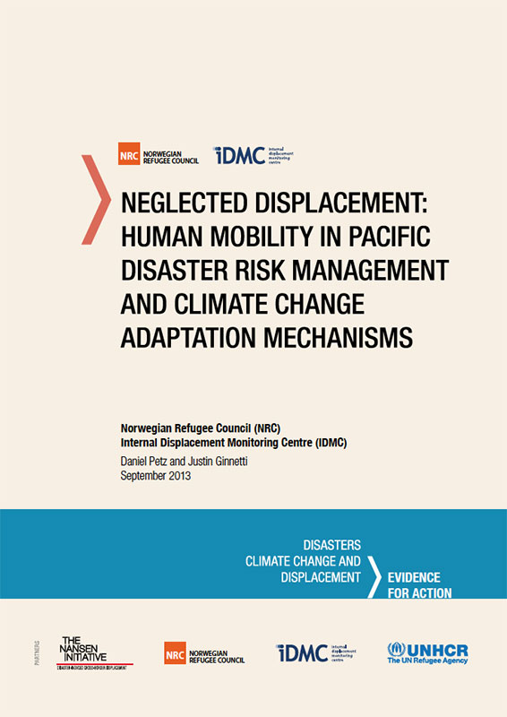 Neglected displacement: Human mobility in Pacific disaster risk management and climate change adaptation mechanisms