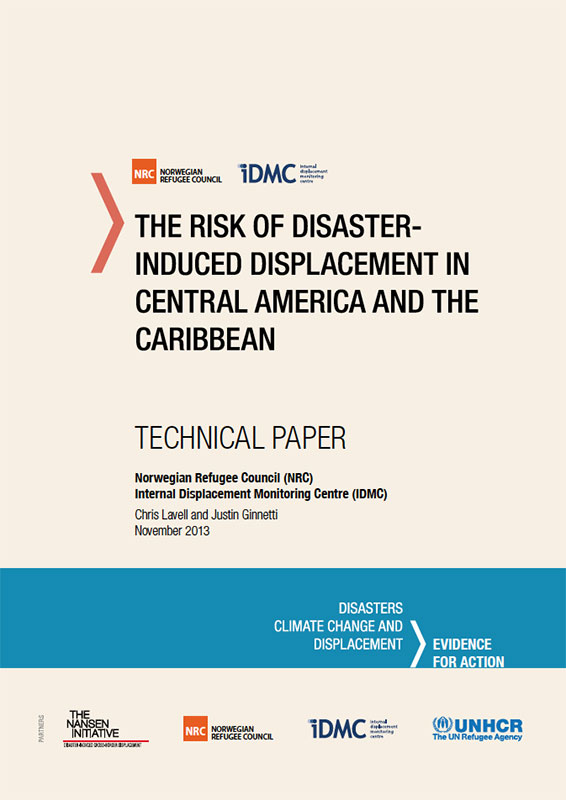 Technical Paper: The risk of disaster-induced displacement