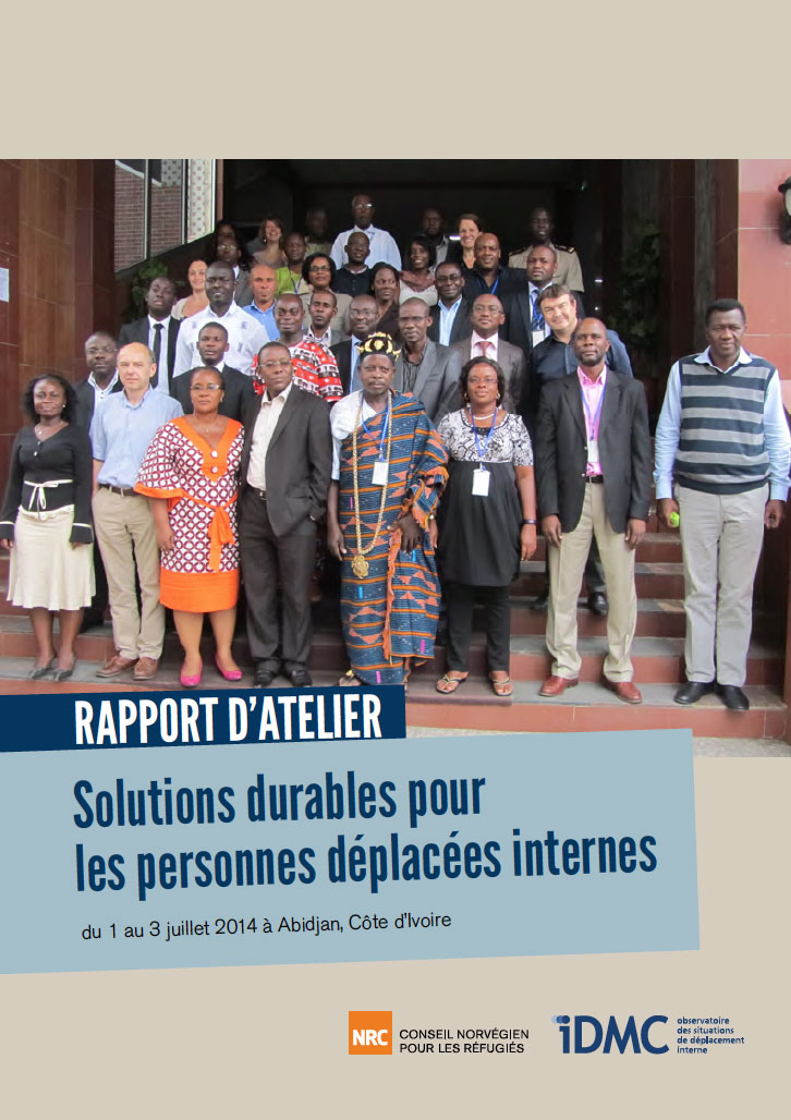 Workshop on durable solutions for displaced persons in Cote d’Ivoire
