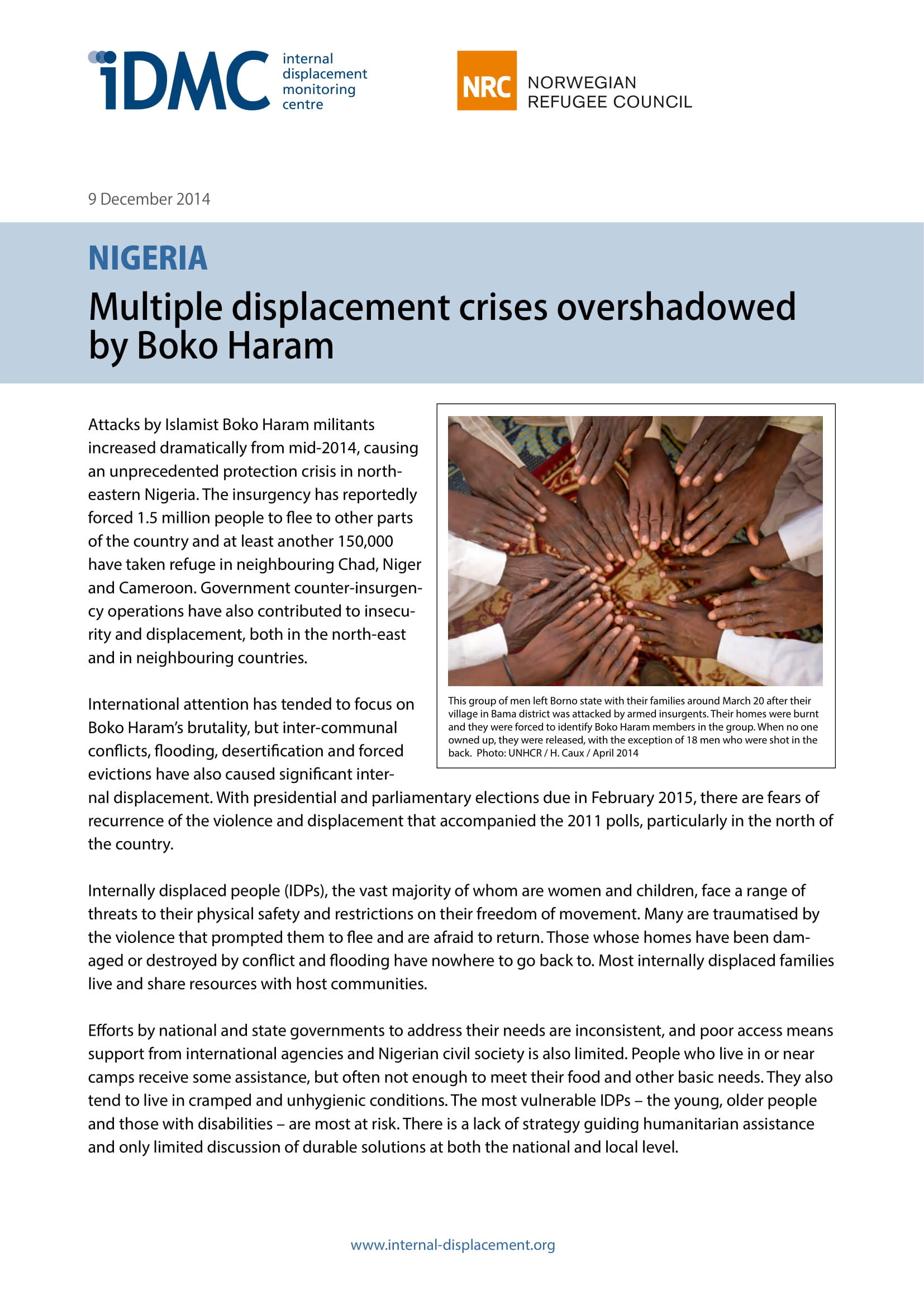 Nigeria: Multiple displacement crises overshadowed by Boko Haram