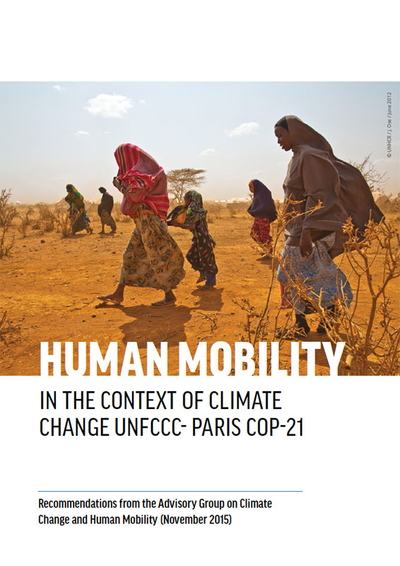Human mobility in the context of climate change