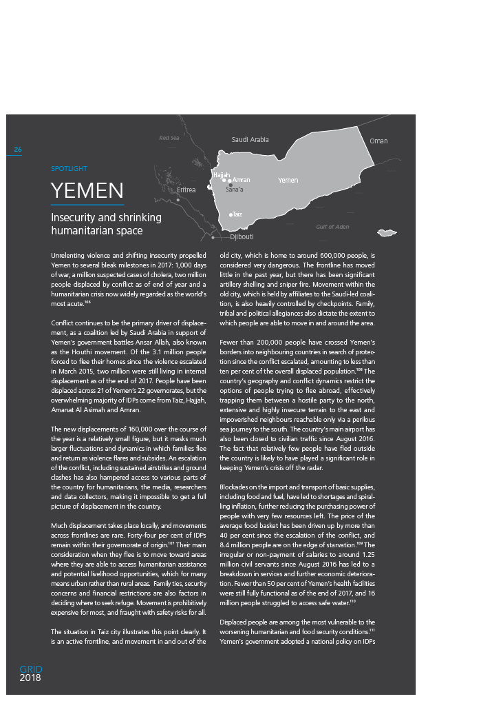 Yemen: Insecurity and shrinking humanitarian space