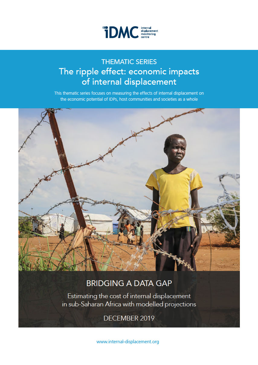 Bridging a Data Gap: Estimating the cost of internal displacement in Africa with modelled projections 