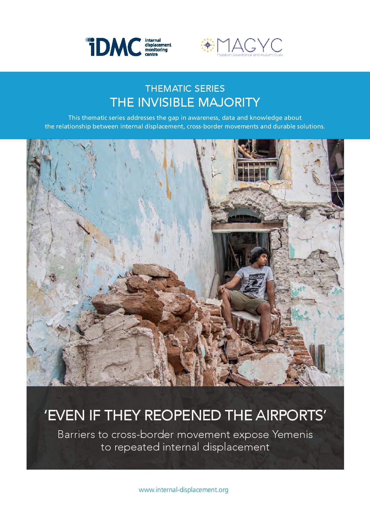 Even if they reopened the airports: Barriers to cross-border movement expose Yemenis to repeated internal displacement