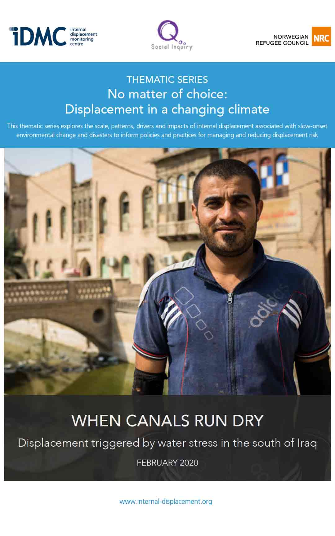 When canals run dry: Displacement triggered by water stress in the south of Iraq